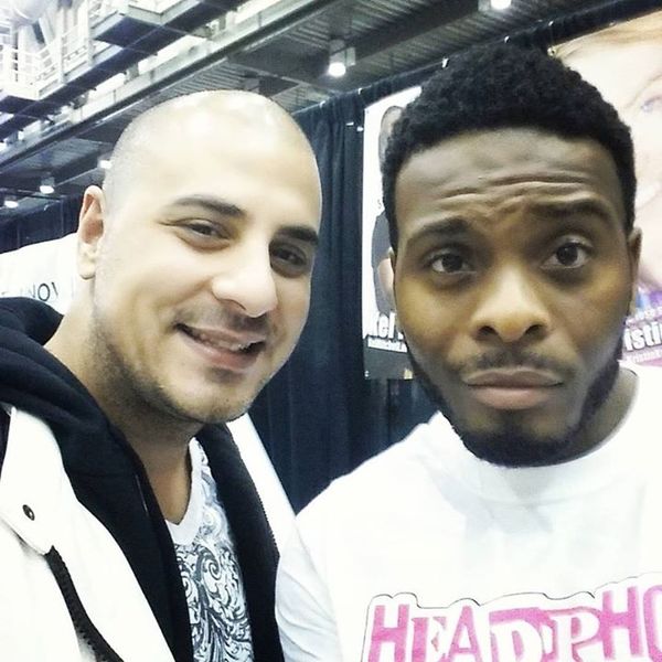 Eric Mina with Kel Mitchell